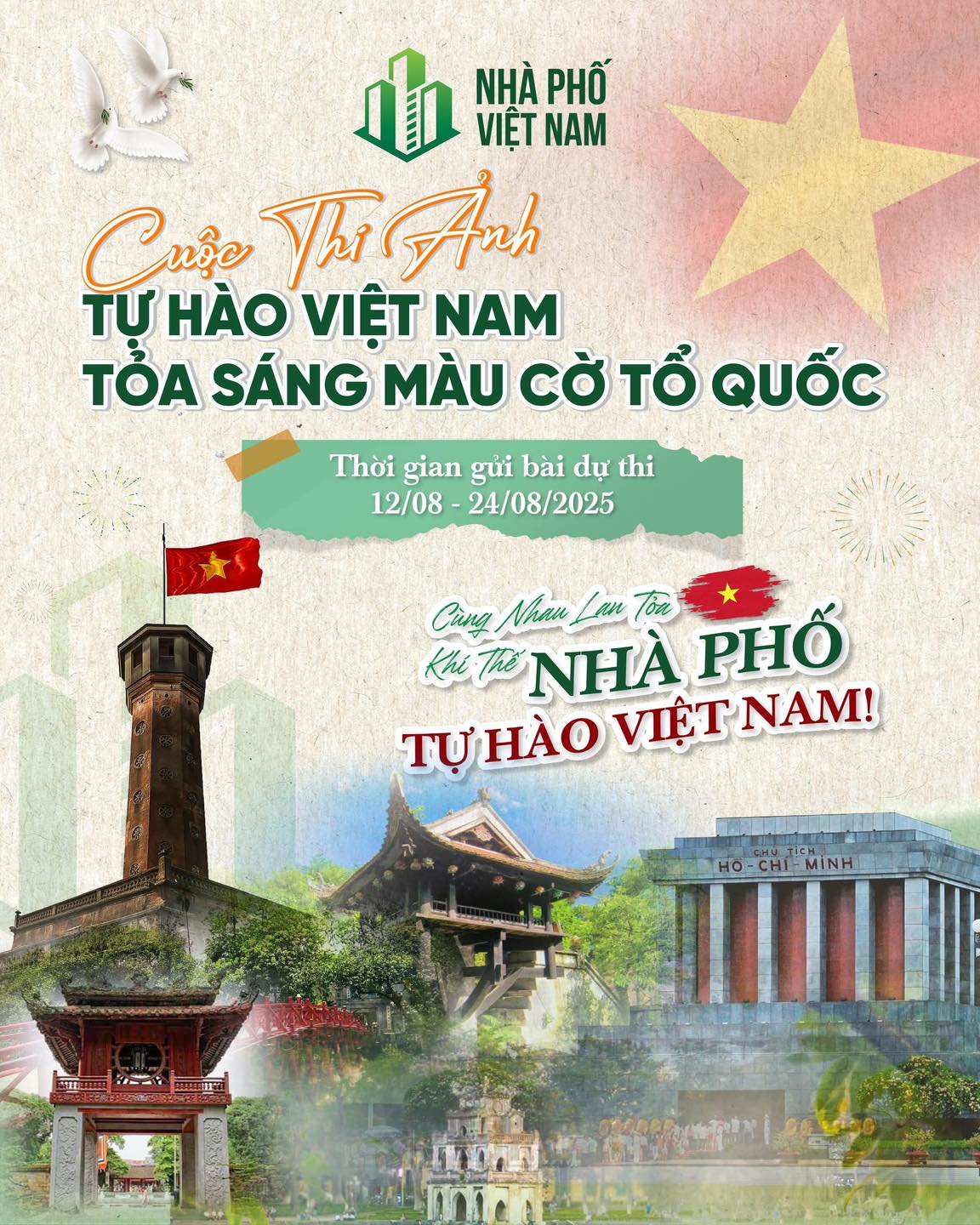 🎉 CUỘC THI ẢNH: "TỰ HÀO VIỆT NAM - TOẢ SÁNG MÀU CỜ TỔ QUỐC" 🎉