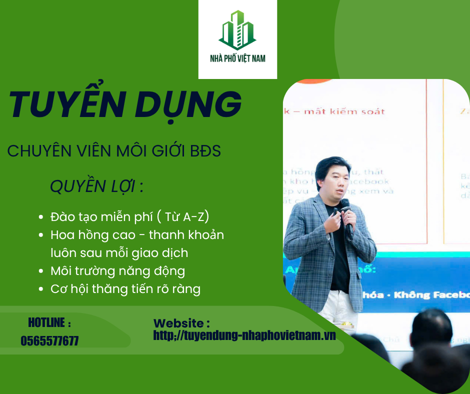 CƠ HỘI VÀNG CHO SALE BẤT ĐỘNG SẢN – THU NHẬP KHÔNG GIỚI HẠN TẠI HÀ NỘI