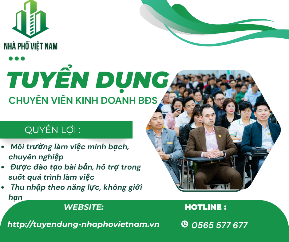 CẤT CÁNH SỰ NGHIỆP CÙNG TẬP ĐOÀN NHÀ PHỐ – BẠN ĐÃ SẴN SÀNG?