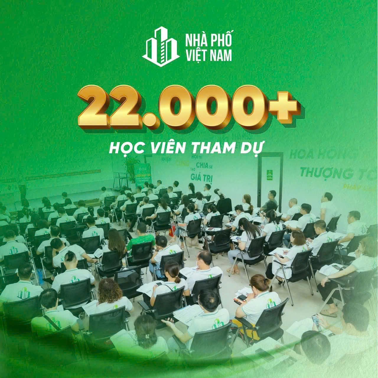 NHỮNG CON SỐ ẤN TƯỢNG TỪ BAN ĐÀO TẠO – NHÀ PHỐ VIỆT NAM